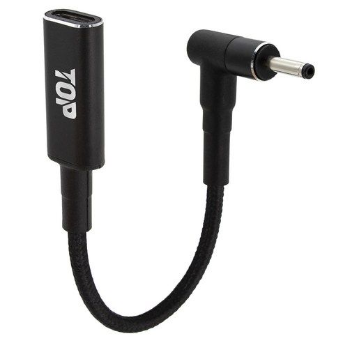 상품 이미지: 에이치디탑 C타입 to DC PD100W 노트북 충전 케이블 15cm x 3mm x 1mm