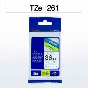 상품 이미지: 브라더 테이프카트리지(TZe-261 36mm 흰색 흑색문자)