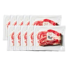 상품 이미지: etv 홈쇼핑TV상품 농협 라이블리 한우 양념 우삼겹 130g x 10팩(총1.3kg)