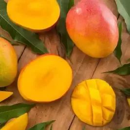 상품 이미지: 썬리지 달콤쫀득 프리미엄 페루 애플망고 4kg(7-10과)