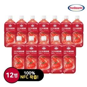 상품 이미지: 보넬드 아이엠 토마토주스 1L 12병 100 NFC 착즙 순수 토마토즙