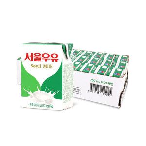 상품 이미지: 서울우유 멸균우유 200ml x 24입 (1박스)