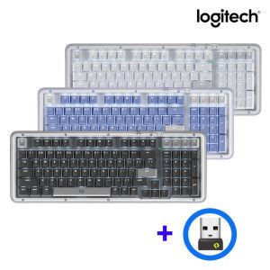 상품 이미지: 로지텍 코리아 ALTO KEYS K98M 무선 블루투스 기계식 키보드 수신기포함 한글 자판 25년 9월 신모델