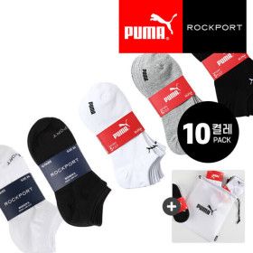 상품 이미지: (10켤레) 70%+23% 푸마 크레오라x락포트 스포츠양말 발목 단목 중목 장목 (2세트 1000원 할인+푸마파우치)