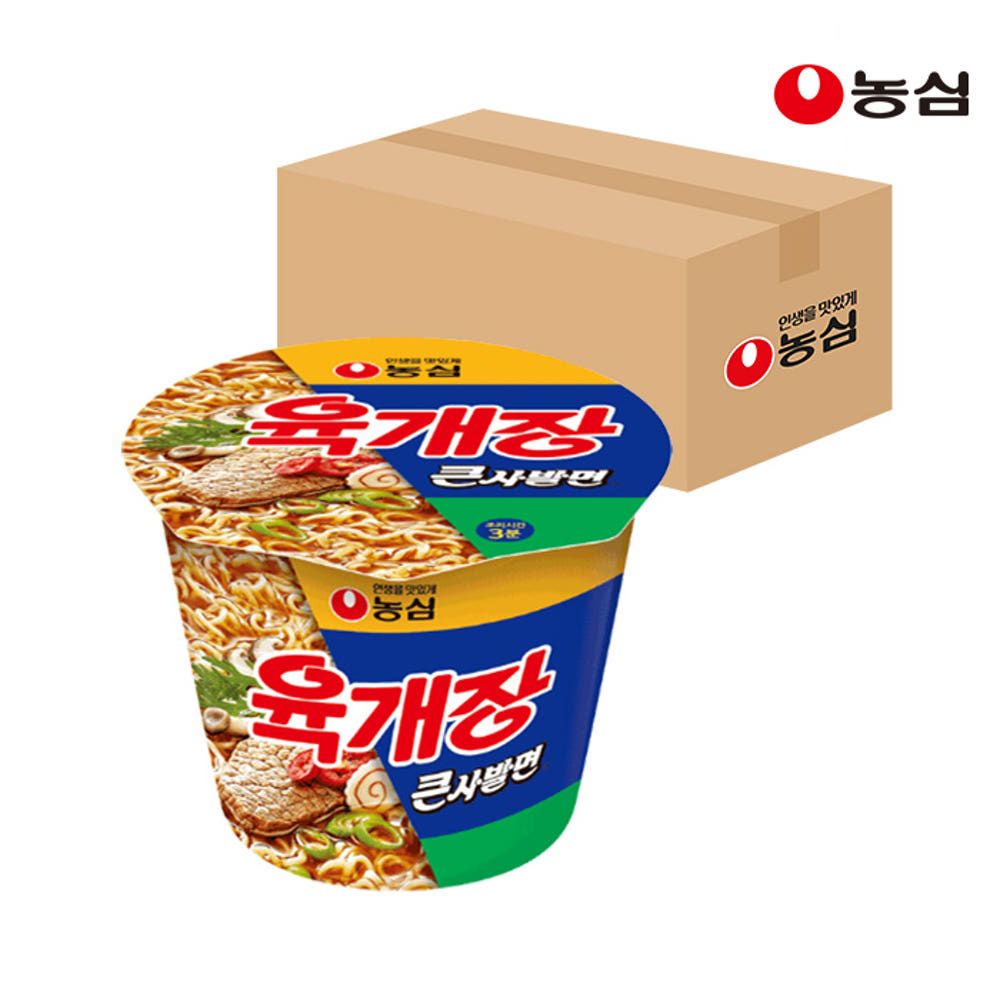 상품 이미지: 농심 육개장사발면 110g, 16개