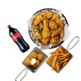 상품 이미지: (BHC) 뿌링클+케이준프라이+뿌링치즈볼+콜라1.25L