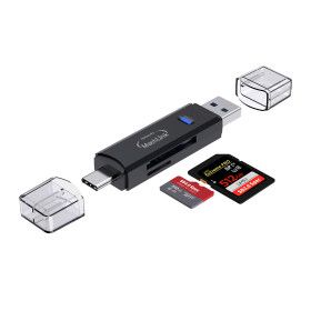 상품 이미지: USB3.1 Type-C + USB3.0 SD/MicroSD 카드리더기 ML-R32AC4