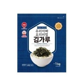 상품 이미지: 김가루 우리아빠 요리비법 김가루 1KG 대용량 업소용 국산김을 사용한