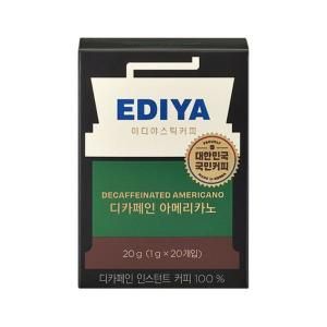 상품 이미지: (이디야커피) 이디야 스틱커피 디카페인 아메리카노 20T