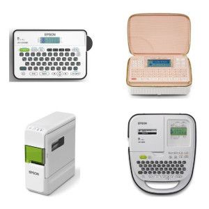 상품 이미지: 정품 엡손 라벨프린터 가정용 사무용 라벨기 네임텍 분류라벨 라벨라이터 네임스티커 골프