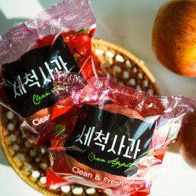 상품 이미지: 당일 세척사과 부사사과 3kg 15과내외