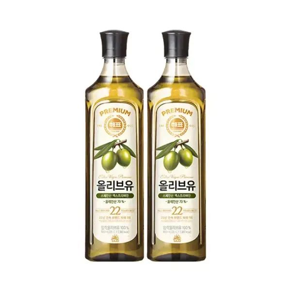 상품 이미지: [내일도착]사조 해표 올리브유900ml X 2병
