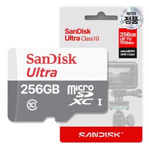 상품 이미지: 샌디스크 Ultra microSDXC UHS-I Card 256GB (QUNR) (Class10)
