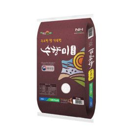 상품 이미지: 수향미 10kg 25년 햅쌀 발안농협 수향미 10kg 상등급 구수한 향 가득한 쌀