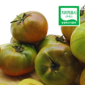 상품 이미지: (신선집중) 토마토 정품인증 부산 대저토마토 L~2L 대과 2.5Kg