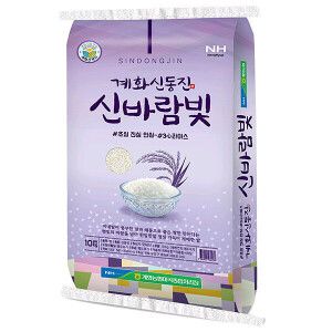 상품 이미지: (신선집중) 2025년 햅쌀 특등급 계화농협 신동진쌀10kg 밥맛좋은 단일품종 쌀