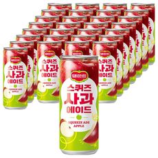 상품 이미지: 델몬트 스퀴즈 사과 에이드, 240ml, 30개