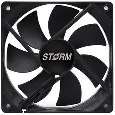 상품 이미지: AONE STORM 120-3+4P 120mm 시스템쿨러 저소음쿨링팬