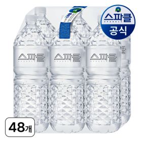 상품 이미지: 스파클생수 2리터 48병 도착보장/무라벨생수