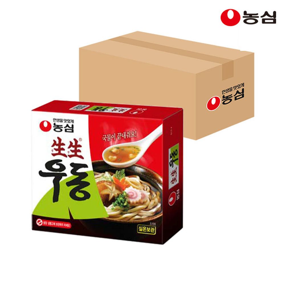 상품 이미지: 농심 생생우동봉지(카톤) 253g, 10개