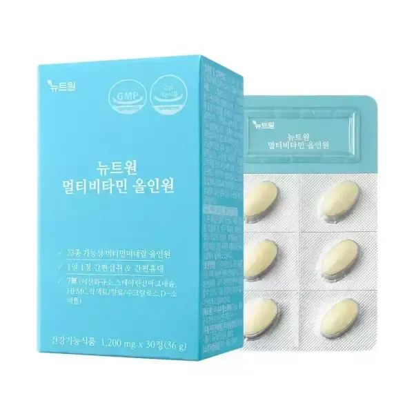 상품 이미지: 뉴트원 멀티비타민 올인원 30정(PTP)