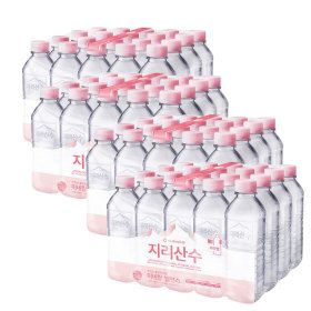 상품 이미지: 지리산수 무라벨 500ml 80병 /생수전문배송