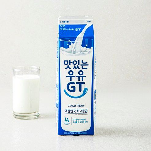 상품 이미지: 남양유업 맛있는 우유 GT, 900ml, 1개