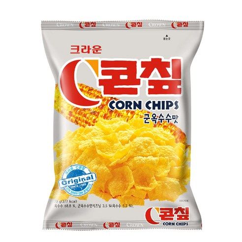 상품 이미지: 콘칲 크라운 C콘칲 군옥수수맛, 70g, 1개