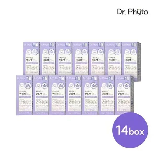 상품 이미지: [NS홈쇼핑]닥터파이토 덴티백 PRO 구강유산균M18 14박스[35595018]