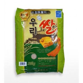 상품 이미지: 우리뜰쌀 백미 20kg 일반미 구곡 2024년산 (보통등급) 국내산 포장지 랜덤발송