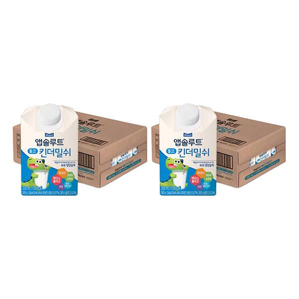 상품 이미지: 앱솔루트 킨더밀쉬, 200mL, 24입, 2개