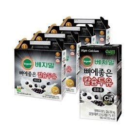상품 이미지: 베지밀 뼈에좋은 칼슘 검은콩 두유 190ml 64팩