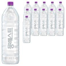 상품 이미지: 몽베스트 위드어스 무라벨 생수, 2L, 12개