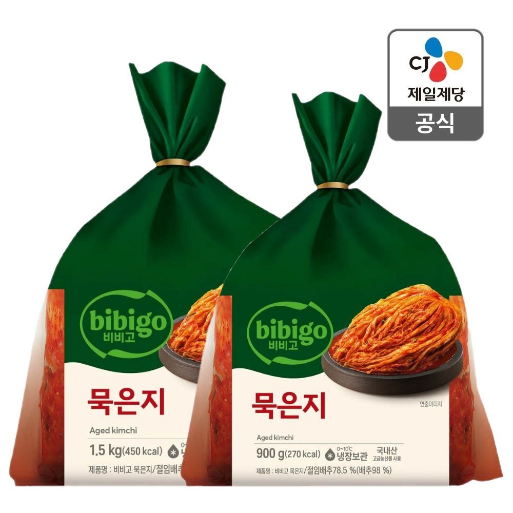 상품 이미지: [네이버 단독구성] 비비고 묵은지 김치 2.4kg, 1개