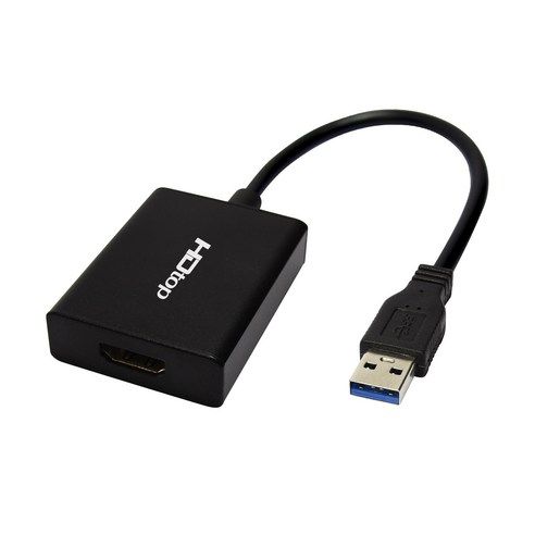 상품 이미지: 에이치디탑 USB 3.0 to HDMI 컨버터 FHD 외장 그래픽 확장카드