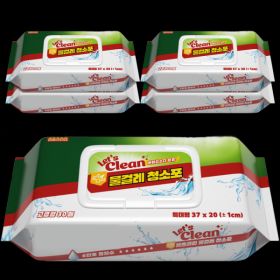 상품 이미지: (G라이브특가) 물걸레청소포 특대형 5팩/총150매 (팩당30매) 고급형 베이킹소다 항균