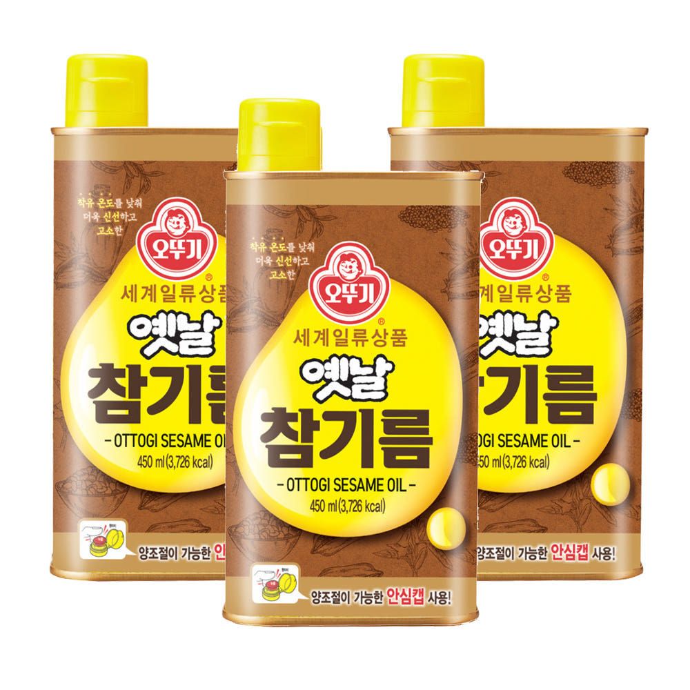 상품 이미지: 오뚜기 옛날 참기름 450ml 3개 외 6종