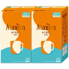 상품 이미지: 동서식품 맥심 슈프림골드 커피믹스 130Tx2개