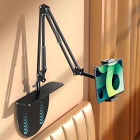 상품 이미지: 침대헤드 책상 스탠드 각도조절 틈새 태블릿거치대 폰거치대 태블랫거치대 접이식테블릿거지대