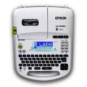 상품 이미지: 엡손 라벨프린터 OK-730 후속 모델 LW-K740WH 휴대+PC연결 사무용 라벨기