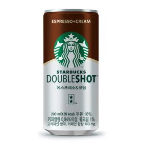 상품 이미지: 스타벅스  더블샷 에스프레소크림 200ml x 36개입