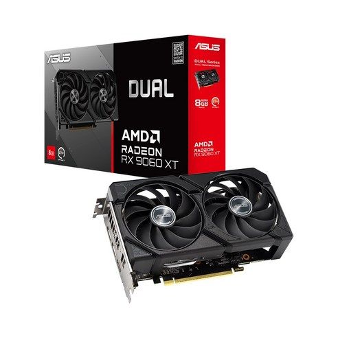 상품 이미지: ASUS DUAL 라데온 RX 9060 XT D6 8GB 대원씨티에스