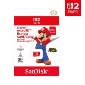 상품 이미지: 닌텐도 스위치2 마이크로 SD 익스프레스 카드 256GB 샌디스크 메모리카드