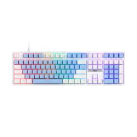 상품 이미지: 앱코 K580 투톤 키캡 교체축 게이밍 기계식 키보드 스카이 청축