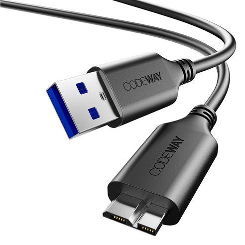 상품 이미지: 코드웨이 USB 3.0 A to 마이크로B 외장하드 케이블