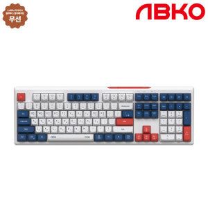 상품 이미지: 앱코 MK108W 무선 블루투스 저소음 멤브레인 키보드 블루