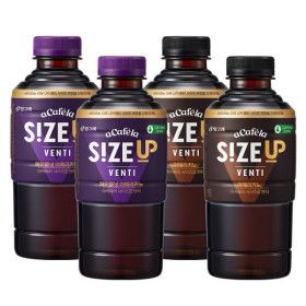 상품 이미지: 빙그레 아카페라  사이즈업 벤티 600ml 2종 중 선택 24펫 /아메리카노/헤이즐넛/커피