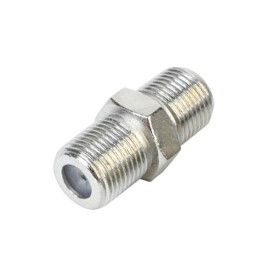 상품 이미지: 동축케이블 연결 커넥터/ RF-JJ 젠더. TV CCTV 유선방송 RF 케이블 연장 연결잭 중계기 분배기 연장선