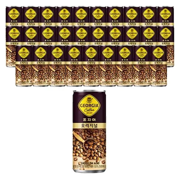 상품 이미지: 조지아 오리지널, 240ml, 30개
