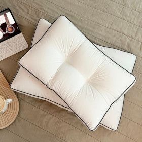 상품 이미지: (경추베개특가/무배) 국내생산 이불연구소 빨아쓰는 알러지 원단 경추베개 4060 5070 편한 아늑베개